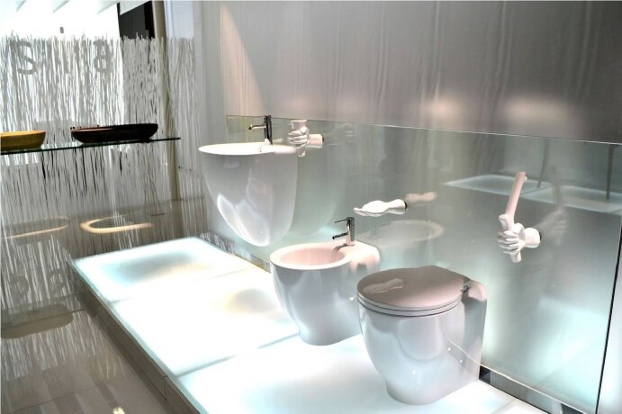 Держатель зубной щетки GALASSIA Meg11 5448 белая керамика