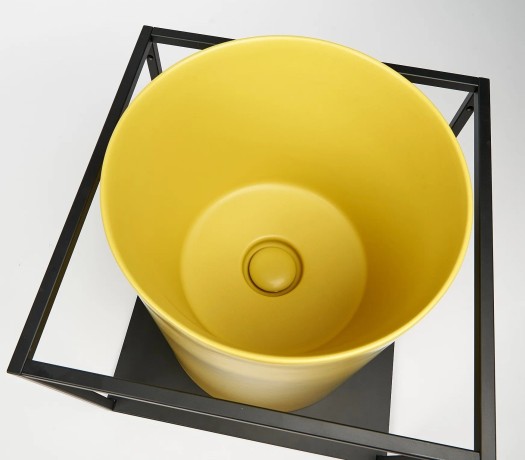 Раковина GALASSIA CORE 7305 OC накладная без перелива цвет охра матовый