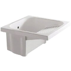 Раковина GALASSIA OSIRIDE 2003 хозяйственная встраиваемая сверху на тумбу 9001