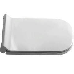 Сиденье с крышкой GALASSIA Meg11 PRO 5478 MT с микролифтом быстросъемное тонкое цвет белый матовый