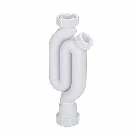 Сифон GALASSIA Meg11 6067 для раковины в пол цвет белый