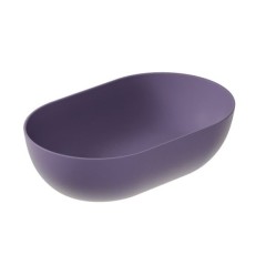 Раковина GALASSIA DREAM 7308 VI накладная без отверстий без перелива цвет виола матовый матовый