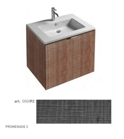 Тумба GALASSIA EDEN 7241P2 подвесная под раковину 7222 цвет promenade2
