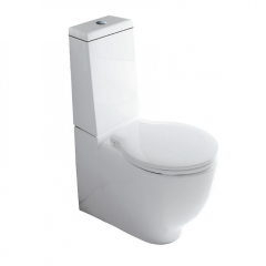 Унитаз моноблок с бачком GALASSIA ERGO 7111 7112 9046 7115 напольный с сиденьем с плавным опусканием цвет белый глянцевый