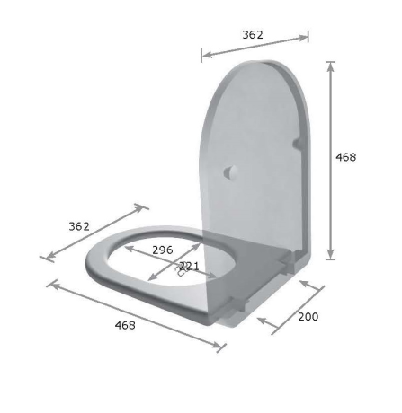 Сиденье с крышкой GALASSIA Dream 7314 MT с микролифтом быстросъемное тонкое цвет белый матовый
