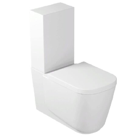 Унитаз моноблок с бачком GALASSIA Meg11 5413 9925 напольный цвет белый глянцевый