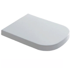 Сиденье с крышкой GALASSIA Meg11 5450 цвет белый глянцевый ПРОДАЕТСЯ ТОЛЬКО С УНИТАЗОМ